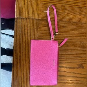 Anne Klein pink wristlet